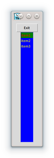 Color application result